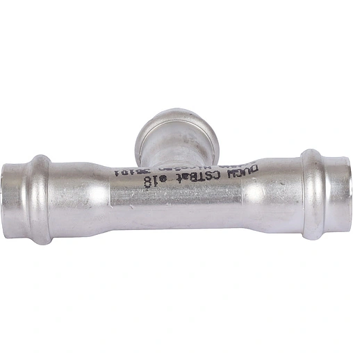 Тройник пресс соединительный 18мм Sanha NiroSan 9130 6913018