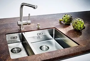 Мойка кухонная Franke Box BXX 260/160-34-16 нержавеющая сталь 127.0369.916, 3