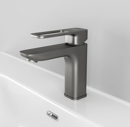 Смеситель для раковины IDDIS Slide графит SLIGM00i01