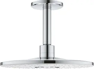 Лейка верхнего душа с потолочным креплением Grohe Rainshower SmartActive белый/хром 26477LS0 Лейка верхнего душа с потолочным креплением Grohe Rainshower SmartActive белый/хром 26477LS0, 1
