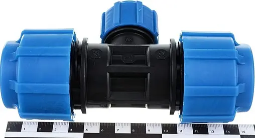 Тройник компрессионный редукционный 32мм x 20мм x 32мм ТПК-Аква 51322032