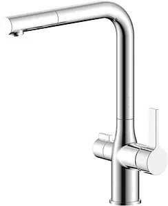 Смеситель для кухни с подключением к фильтру IDDIS Pure хром PURSBFLi05, 1