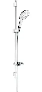 Душевая стойка Hansgrohe Raindance Select S 150 3iet 90см хром/белый 27803400 Душевая стойка Hansgrohe Raindance Select S 150 3iet 90см хром/белый 27803400, 1
