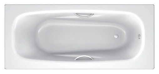 Ванна стальная BLB Universal HG 150x70 белый B50H handles