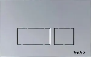 Клавиша смыва для унитаза Toni Arti Noche TA-0040 хром матовый Клавиша смыва для унитаза Toni Arti Noche TA-0040 хром матовый, 1