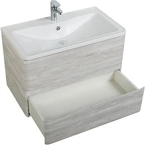 Тумба-умывальник подвесная BelBagno ALBANO 90 Rovere Vintage Bianco ALBANO-900-2C-SO-RVB+BB900/455-LV-MR-ALR Тумба-умывальник подвесная BelBagno ALBANO 90 Rovere Vintage Bianco ALBANO-900-2C-SO-RVB+BB900/455-LV-MR-ALR, 4