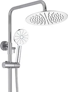 Душевая система без смесителя Aquatek Вега хром AQ2046CR Душевая система без смесителя Aquatek Вега хром AQ2046CR, 3