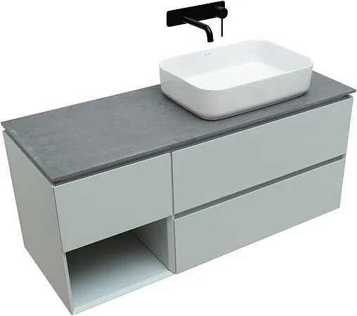 Тумба-умывальник подвесная Allen Brau Infinity 120 R папирус 1.21007.PWM+