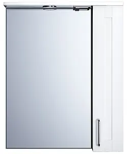 Шкаф-зеркало IDDIS Sena 60 белый/дерево SEN6000i99, 5