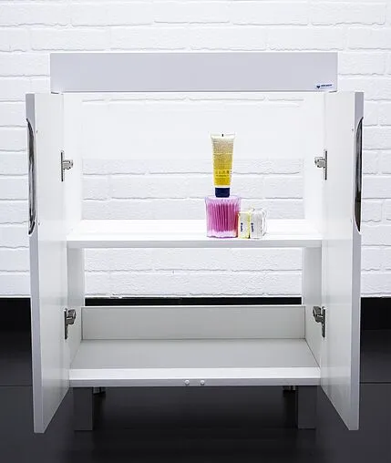 Тумба под умывальник напольный Айсберг Енисей 60 белый DA2404T