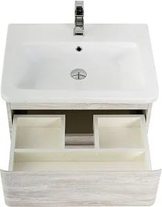 Тумба-умывальник подвесная BelBagno ALBANO-CER 50 Rovere Vintage Bianco ALBANO-CER-500-2C-SO-RVB+12050-KL, 4