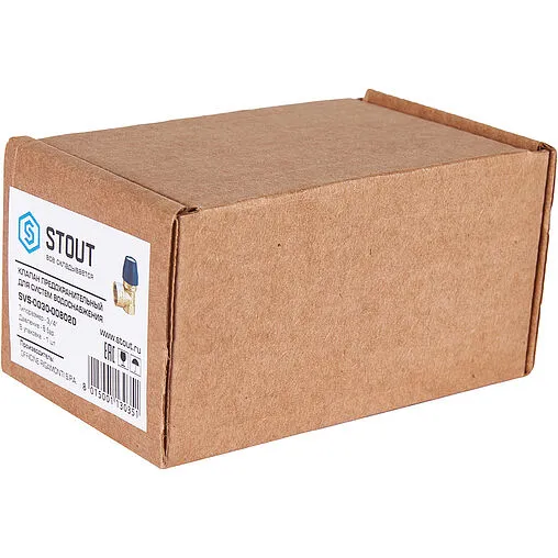 Клапан предохранительный ¾&quot; 8 бар Stout SVS-0030-008020