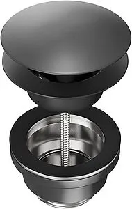 Выпуск автоматический для раковины Kerama Marazzi чёрный матовый 230KM.01.093 Выпуск автоматический для раковины Kerama Marazzi чёрный матовый 230KM.01.093, 4