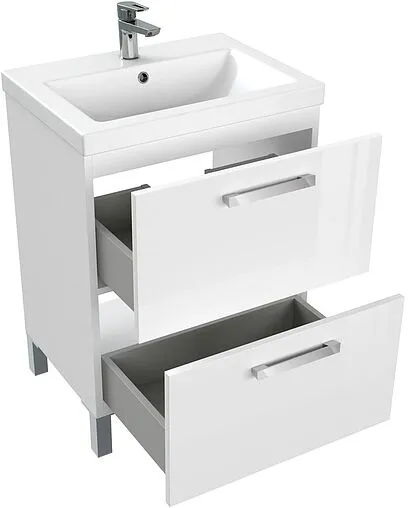 Тумба-умывальник Cersanit Melar 60 белый 64128+