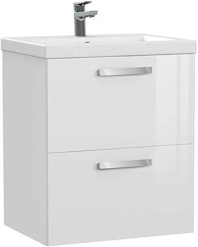 Тумба-умывальник Cersanit Melar 60 белый 64128+