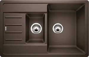 Мойка кухонная Blanco Legra 6 S Compact 78 кофе 521307 Мойка кухонная Blanco Legra 6 S Compact 78 кофе 521307, 1