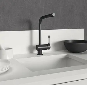 Смеситель для кухни Ideal Standard Ceralook чёрный матовый BC174XG, 5