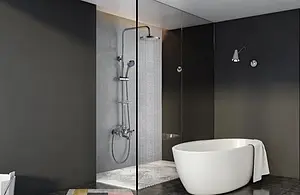 Душевая система со смесителем для ванны Rossinka Q хром Q02-46 Душевая система со смесителем для ванны Rossinka Q хром Q02-46, 3