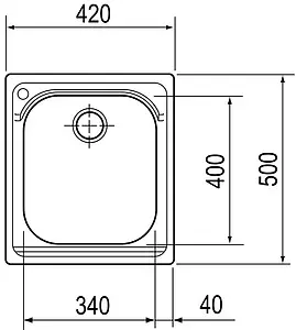 Мойка кухонная Franke Armonia AMX 610 нержавеющая сталь 101.0021.601 Мойка кухонная Franke Armonia AMX 610 нержавеющая сталь 101.0021.601, 2