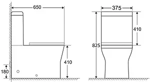 Бачок для унитаза BelBagno Romano белый BB248T Бачок для унитаза BelBagno Romano белый BB248T, 2