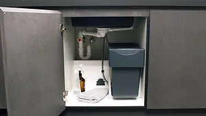 Смеситель для кухни с выдвижным изливом Hansgrohe Zesis M33 160 2jet sBox lite под сталь 74804800 Смеситель для кухни с выдвижным изливом Hansgrohe Zesis M33 160 2jet sBox lite под сталь 74804800, 3