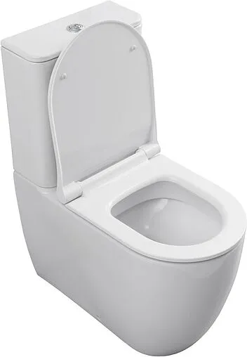 Унитаз-компакт безободковый Allen Brau Priority белый 4.31003.20+4.XX000.20