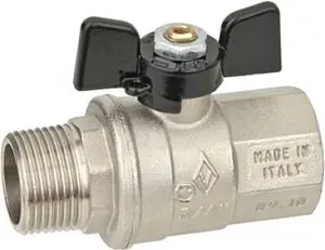 Кран шаровый 1"в x 1"н Bugatti Nevada 04070076, 1