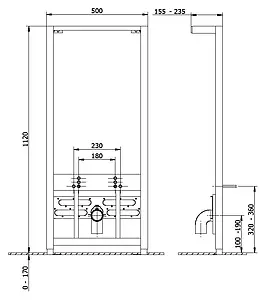 Инсталляция для биде Cersanit Link P-IN-BI-LINK Инсталляция для биде Cersanit Link P-IN-BI-LINK, 3