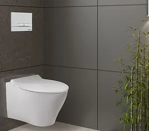 Клавиша смыва для унитаза BERGES Novum F2 040052 хром матовый Клавиша смыва для унитаза BERGES Novum F2 040052 хром матовый, 4