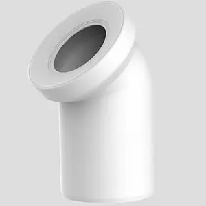 Патрубок для унитаза Sanit 45° 58.102.01..0000 Патрубок для унитаза Sanit 45° 58.102.01..0000, 1