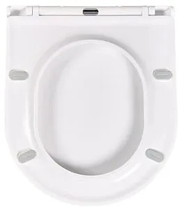 Крышка-сиденье для унитаза с микролифтом Terminus Аврора белый 91S01-11W Крышка-сиденье для унитаза с микролифтом Terminus Аврора белый 91S01-11W, 3