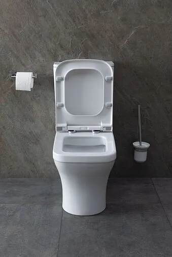 Унитаз-компакт безободковый Allen Brau Infinity белый 4.21012.20+4.XX000.20