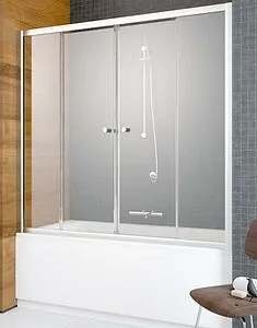 Шторка на ванну 1800мм матовое стекло Radaway Vesta DWD 180 фабрик 203180-06 Шторка на ванну 1800мм матовое стекло Radaway Vesta DWD 180 фабрик 203180-06, 1