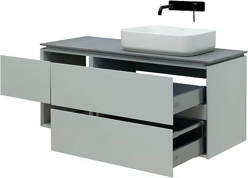 Тумба-умывальник подвесная Allen Brau Infinity 120 R папирус 1.21007.PWM+