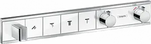 Термостат для 4 потребителей Hansgrohe RainSelect белый/хром 15357400, 1