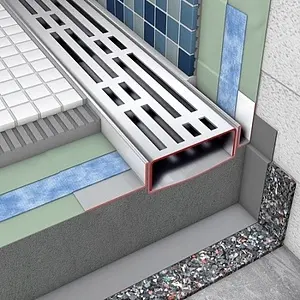 Решетка для лотка 1443мм TECEdrainline Basic 601511 Решетка для лотка 1443мм TECEdrainline Basic 601511, 4