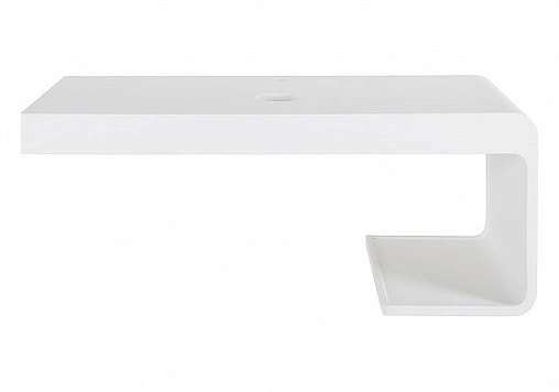 Консоль под умывальник Aquanet Corner K7R 100 белый матовый K7R