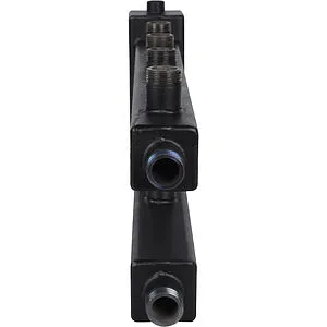 Распределительный коллектор 3 контура с гидрострелкой 1½&quot;н x 1&quot;н Rommer RDG-0018-014023, 3