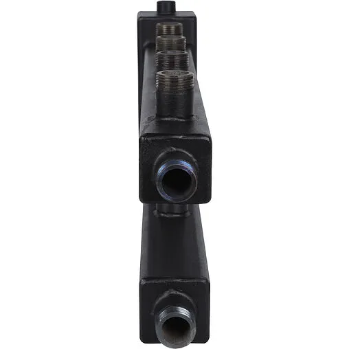 Распределительный коллектор 3 контура с гидрострелкой 1½&quot;н x 1&quot;н Rommer RDG-0018-014023