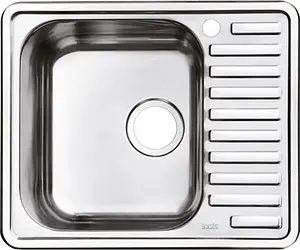 Мойка кухонная IDDIS Strit 58.5 L хром STR58PLi77 Мойка кухонная IDDIS Strit 58.5 L хром STR58PLi77, 1