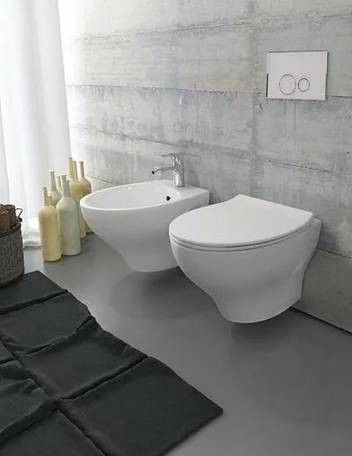 Унитаз подвесной безободковый ISVEA Soluzione XX белый 10SY02002SV Унитаз подвесной безободковый ISVEA Soluzione XX белый 10SY02002SV