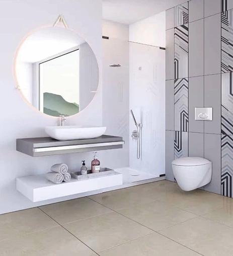 Раковина beWash Helenen 60 белый 69601001 Раковина beWash Helenen 60 белый 69601001