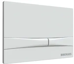 Клавиша смыва для унитаза BERGES Novum F1 040051 белый глянцевый Клавиша смыва для унитаза BERGES Novum F1 040051 белый глянцевый, 3