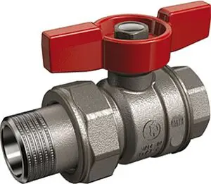 Кран шаровый с американкой 1"в x 1"н Giacomini R859X327 Кран шаровый с американкой 1"в x 1"н Giacomini R859X327, 1