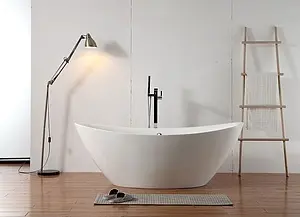 Ванна акриловая отдельностоящая Abber 180x87 AB9248, 4