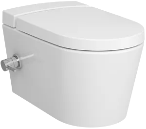 Унитаз подвесной безободковый с функцией биде и встроенным смесителем VitrA Nest Rim-Ex белый 5176B003-6233 Унитаз подвесной безободковый с функцией биде и встроенным смесителем VitrA Nest Rim-Ex белый 5176B003-6233, 1