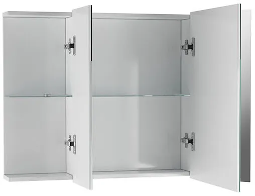 Шкаф-зеркало Айсберг Мега 105 белый DM4606HZ