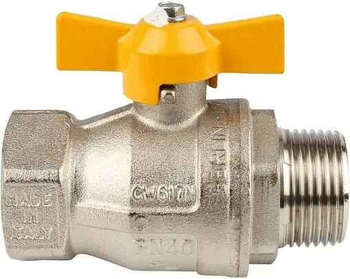 Кран шаровый для газа 1"в x 1"н Itap Berlin 073B100 Кран шаровый для газа 1"в x 1"н Itap Berlin 073B100