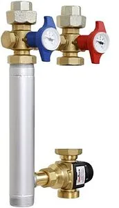 Насосный модуль с термостатическим смесительным клапаном 1½"н х 1"в WATTS FlowBox HKF25 10084599 без насоса Насосный модуль с термостатическим смесительным клапаном 1½"н х 1"в WATTS FlowBox HKF25 10084599 без насоса, 2