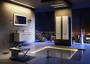 Тумба-умывальник подвесная Aqwella Malaga 120 белый Mal.01.12+Mal.12.04.D Тумба-умывальник подвесная Aqwella Malaga 120 белый Mal.01.12+Mal.12.04.D, 5